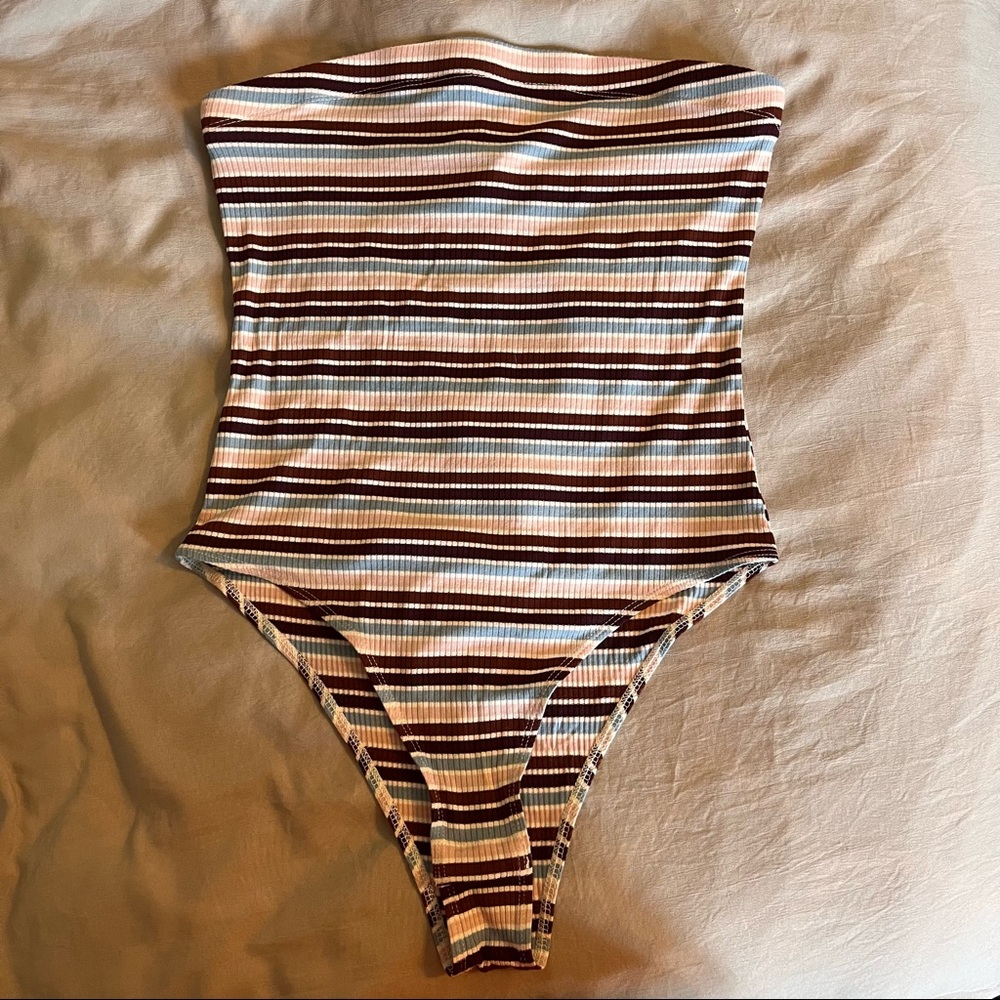strapless bodysuit